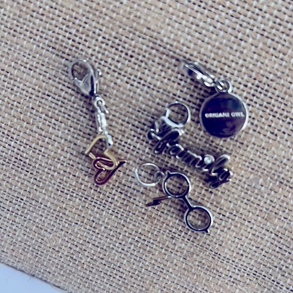 Origami Owl Lot of 4 Dangle Charms - Picture 6 of 9